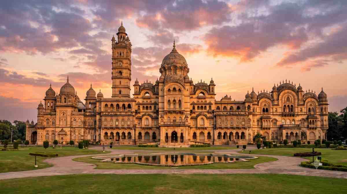 Vadodara heritage architecture and city skyline